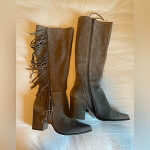 Steve Madden Fringe Boots